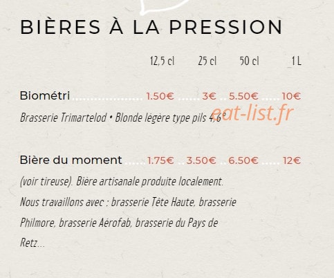 La Grande Barge — carte page 6
