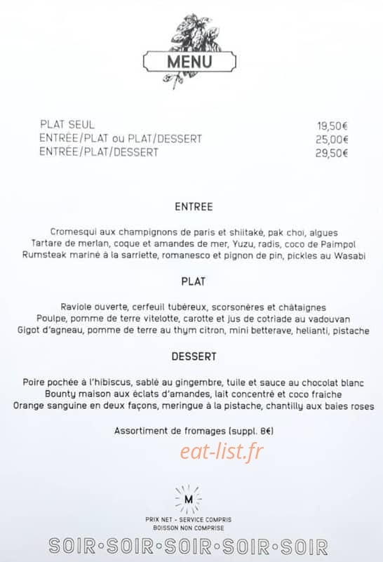 La Mandale — carte page 2