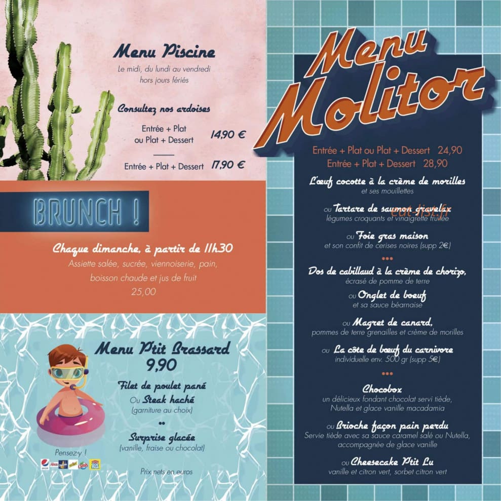 La Piscine — carte page 4