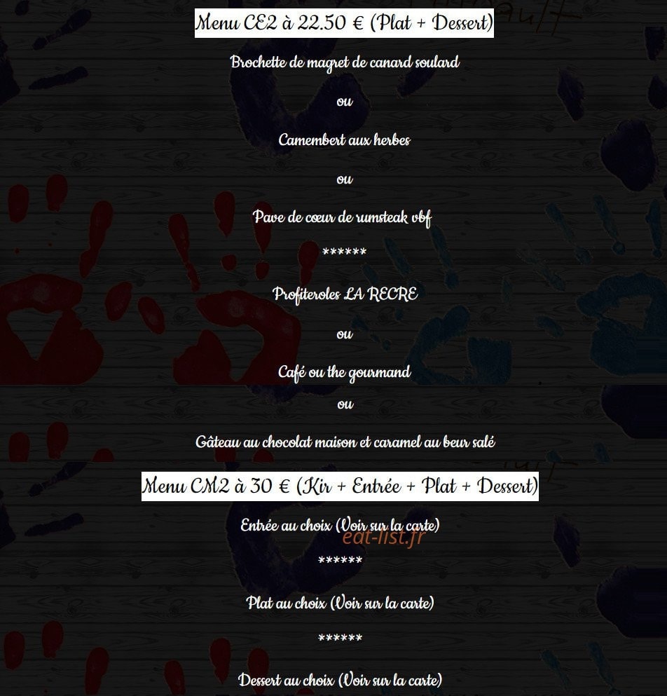 La récré — carte page 5