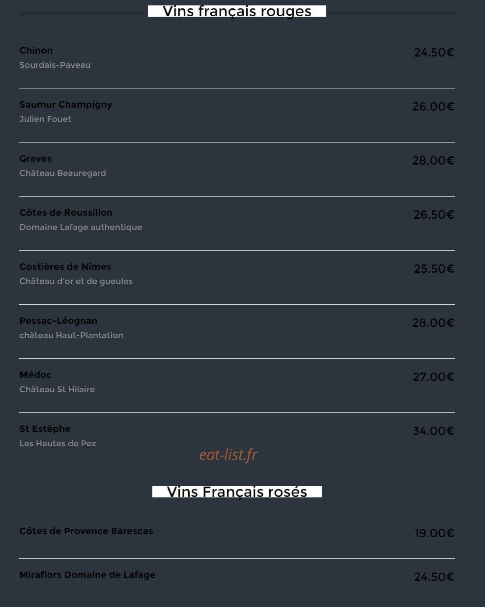 La Souris d'Agneau — carte page 4