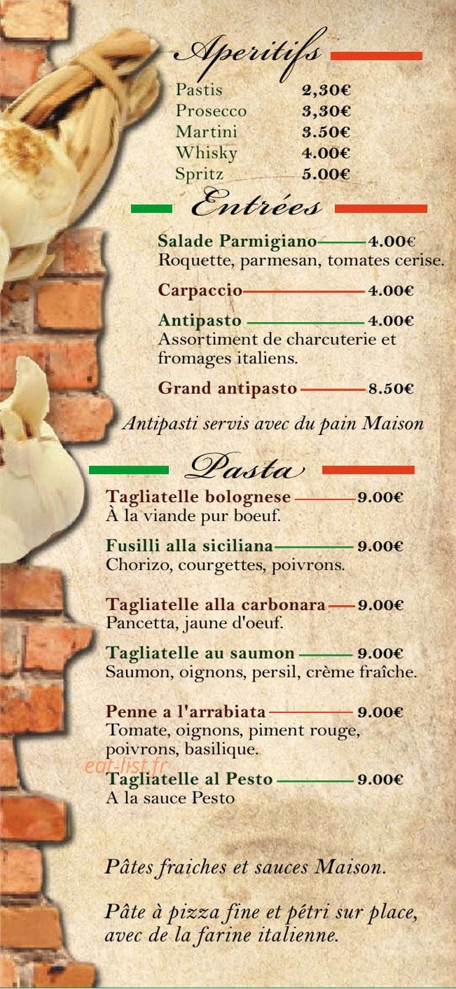 La Stazione — carte page 1