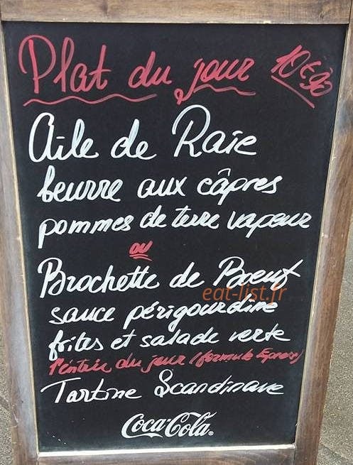 La taverne royale — carte page 1