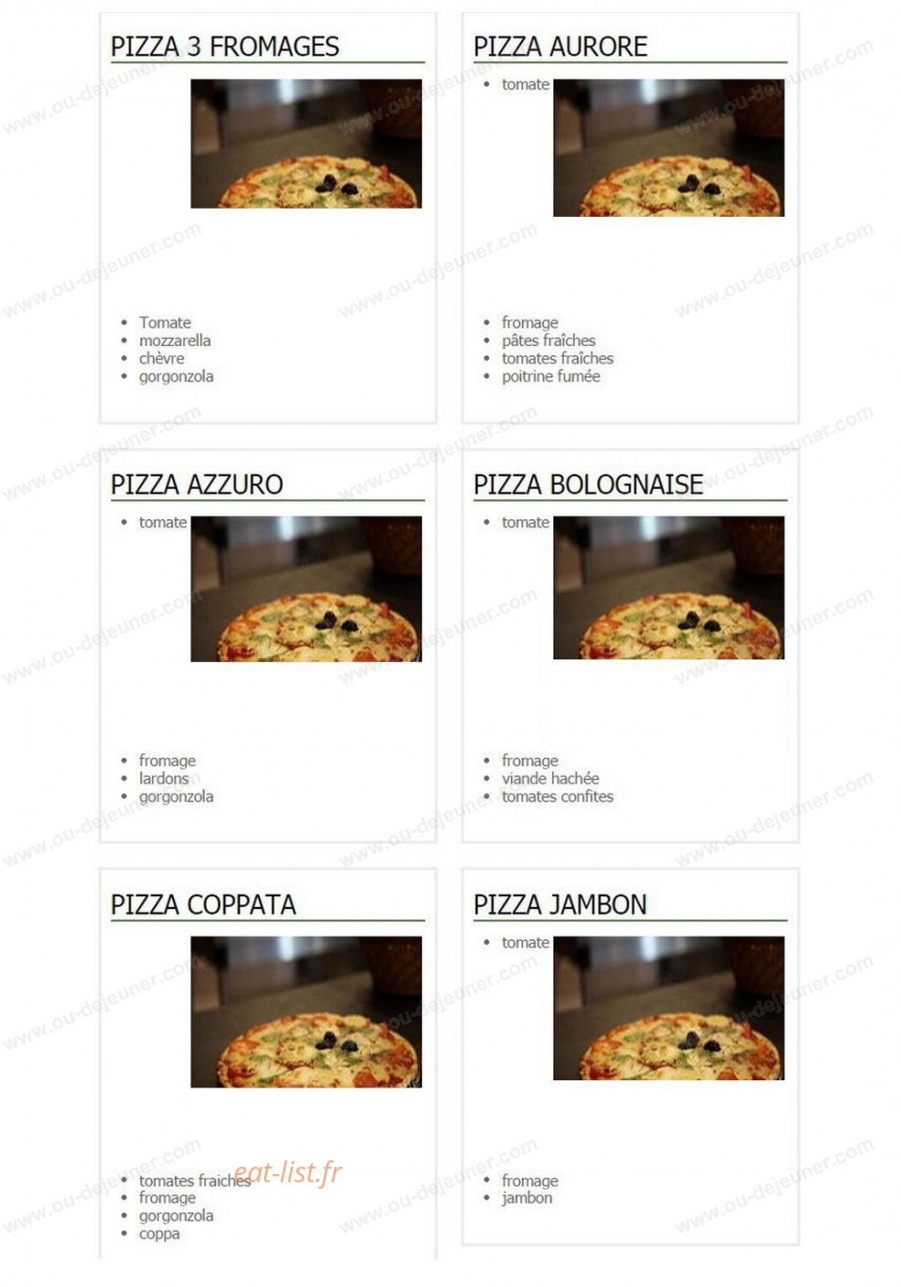 La Tour De Pise — carte page 26