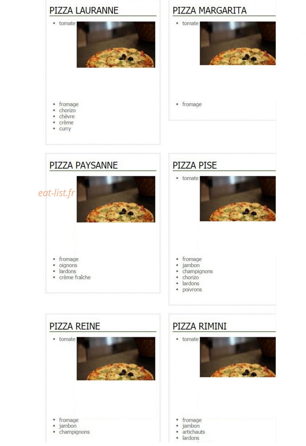 La Tour De Pise — carte page 27