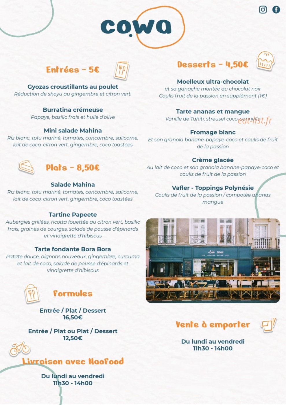 Label Escale — carte page 1