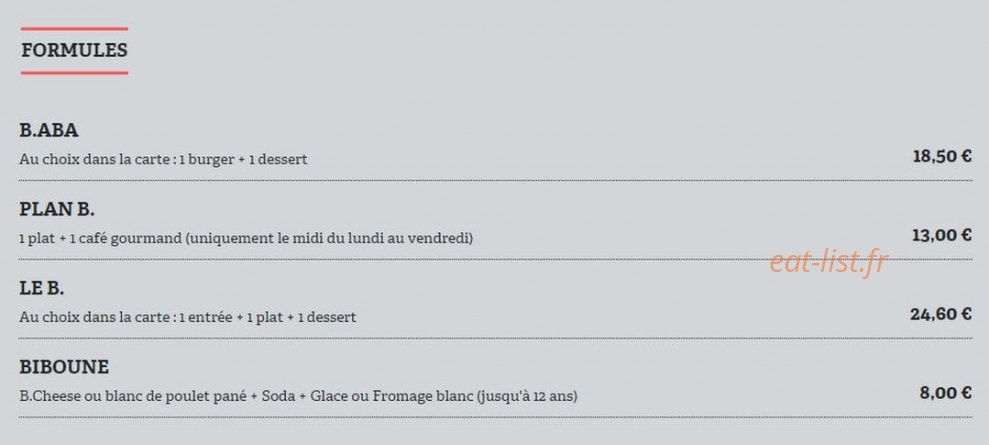 Le B. — carte page 6
