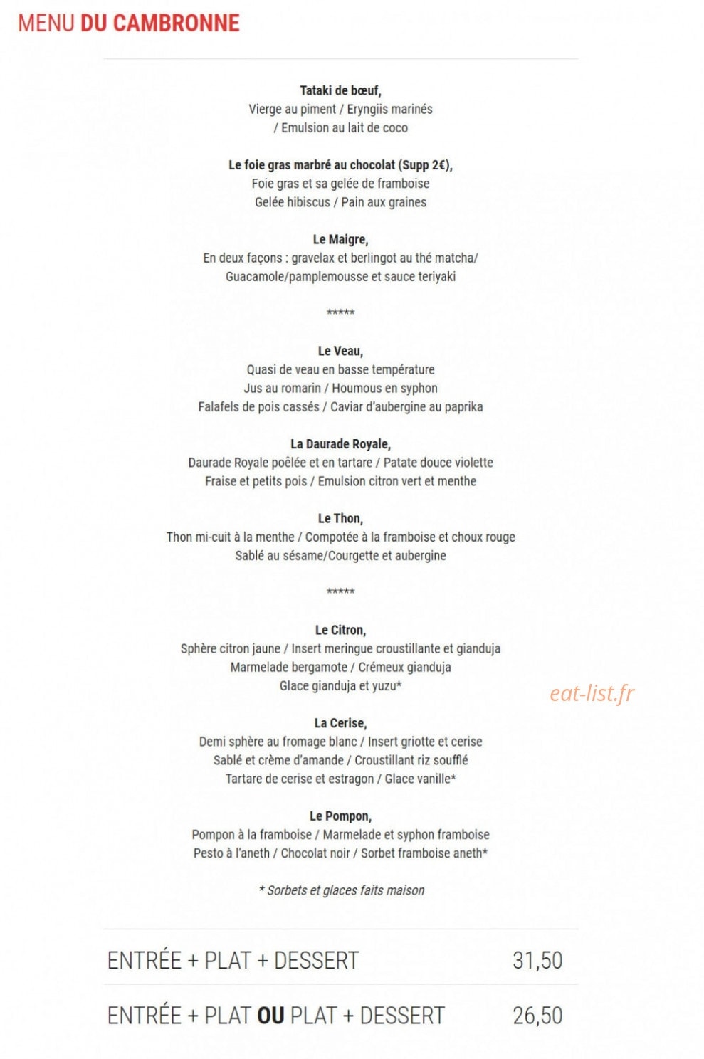 Le Cambronne — carte page 6