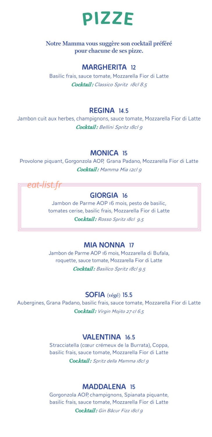 Le Clan des Mamma — carte page 1