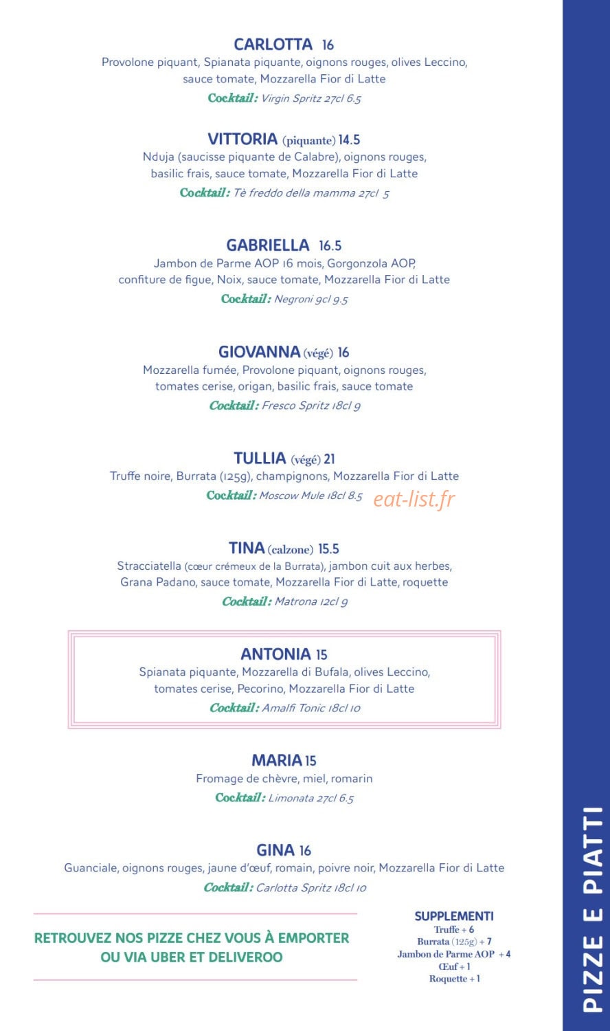 Le Clan des Mamma — carte page 2