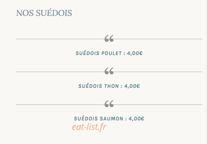Le Fac Food — carte page 7