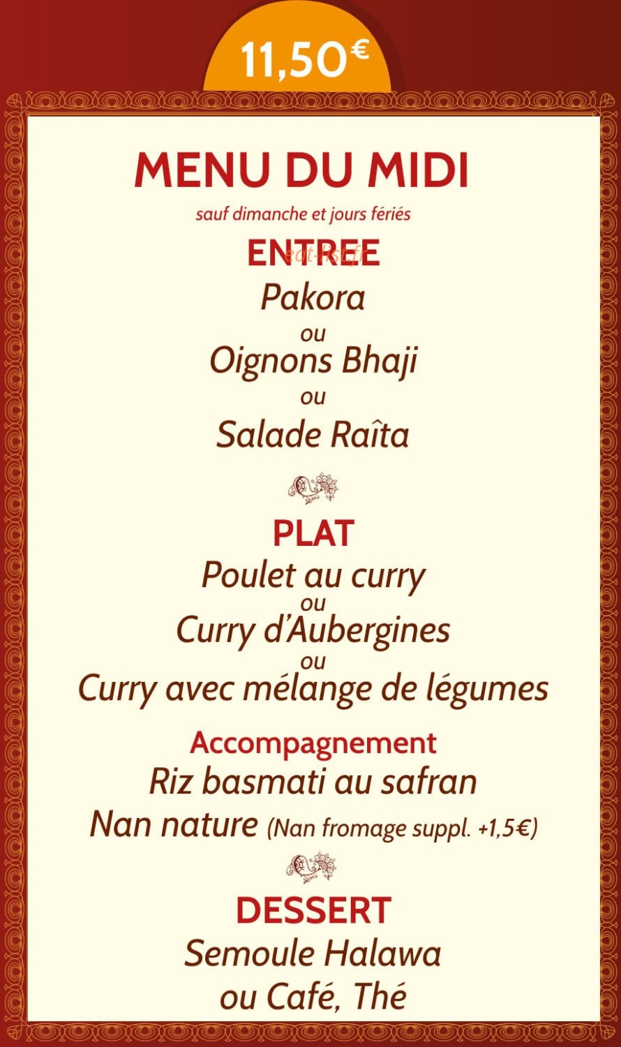 Le Gandhi — carte page 5