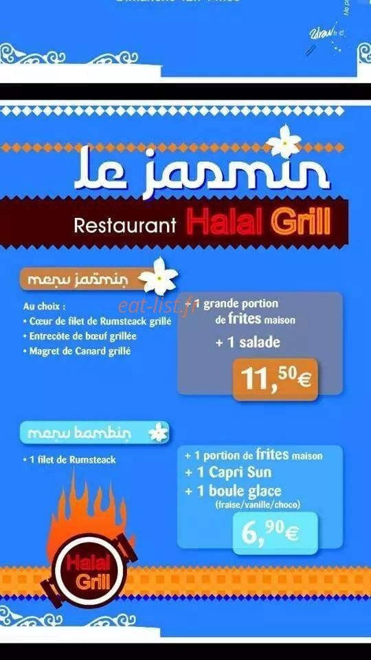 Le Jasmin — carte page 2