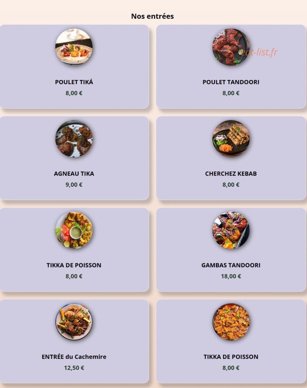 Le Kashmir — carte page 1