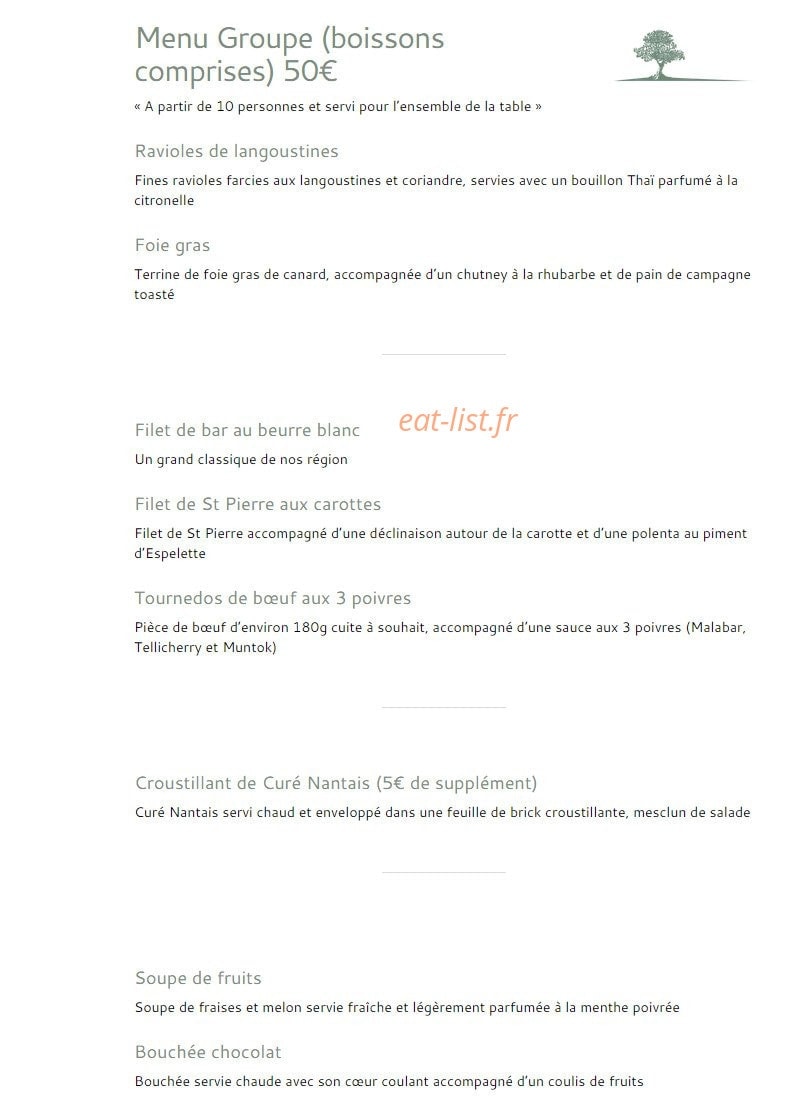 Le Manoir de la Régate — carte page 9