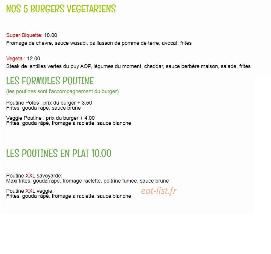 Le melting potes — carte page 2