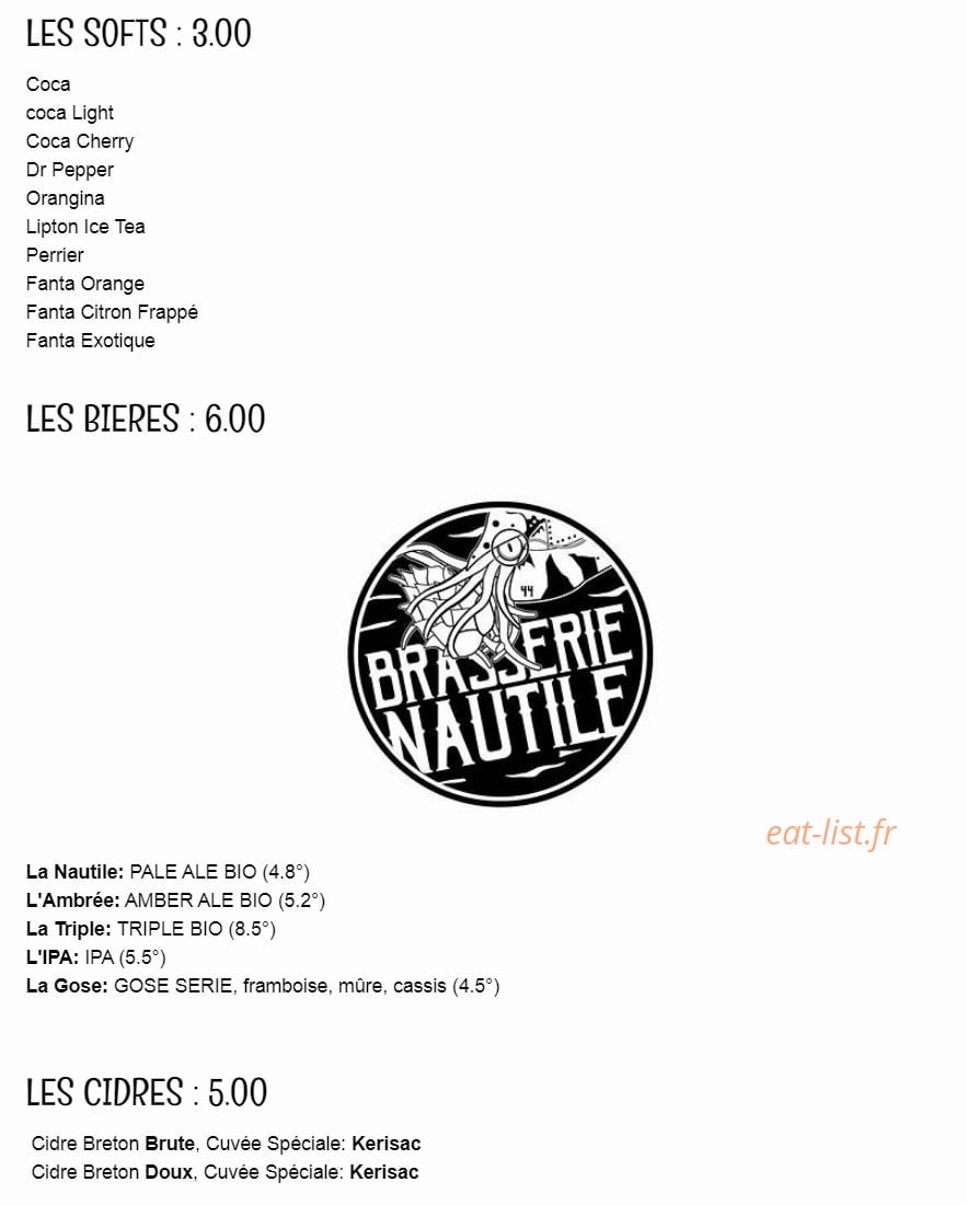 Le melting potes — carte page 3