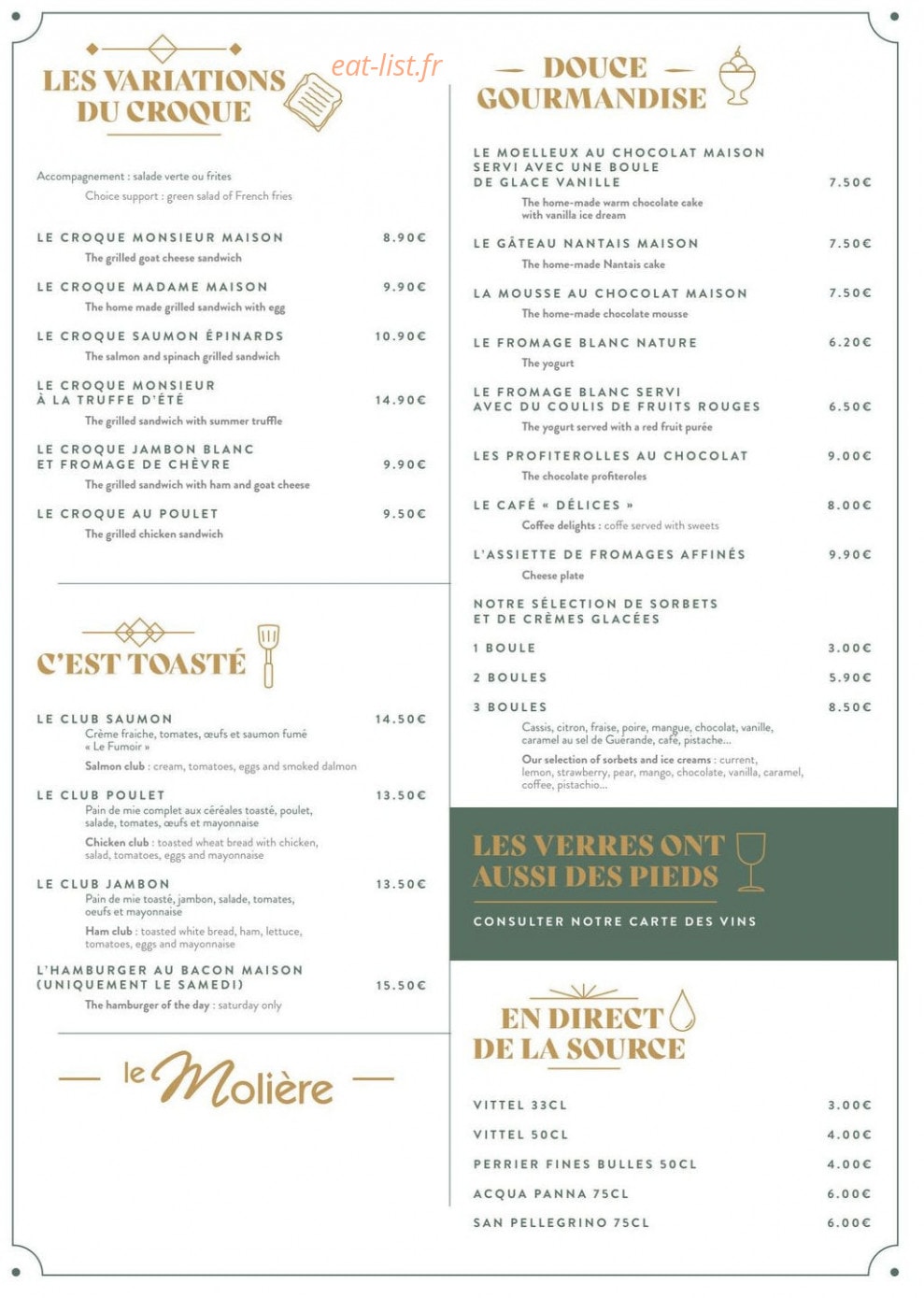 Le Molière — carte page 3