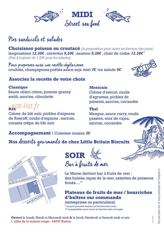 Le Morse — carte page 1