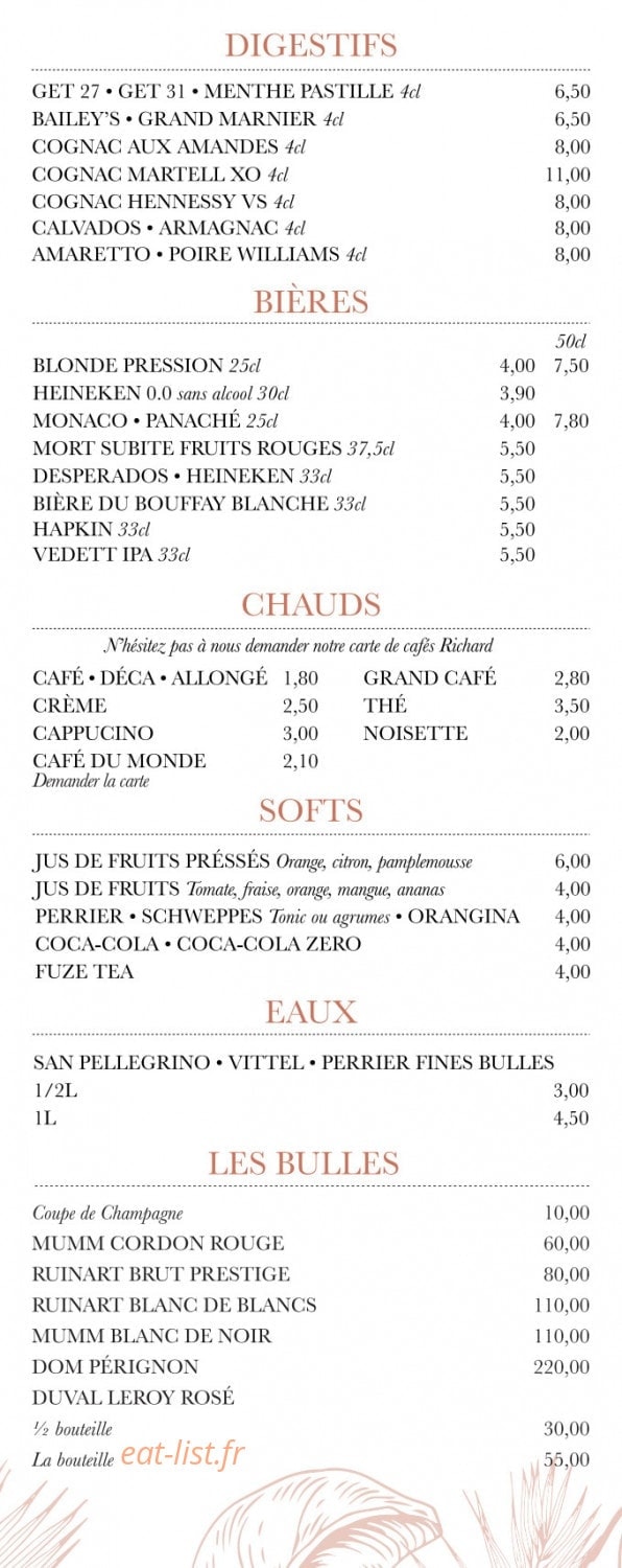 Le Patio'nnément — carte page 5