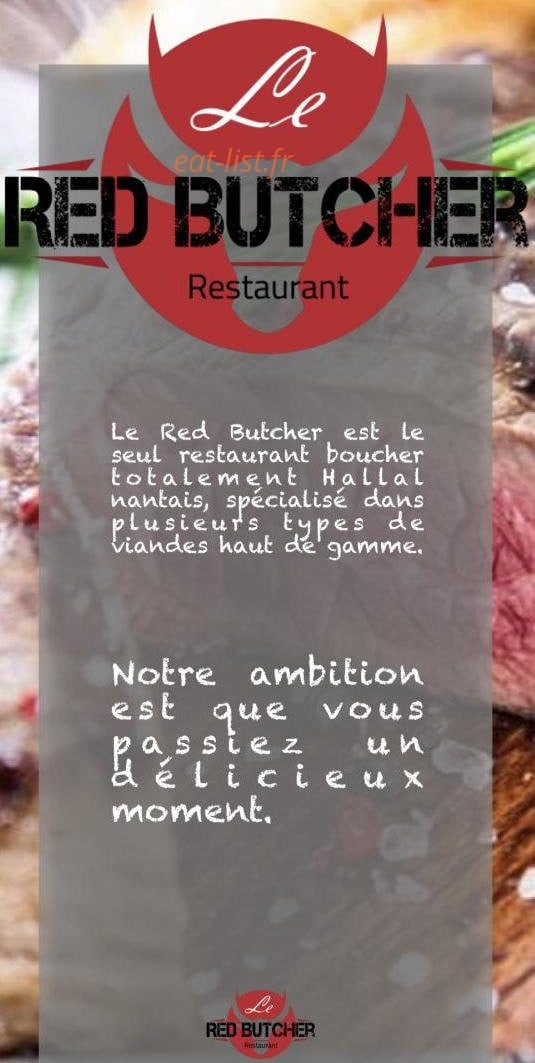 Le Red Butcher — carte page 6