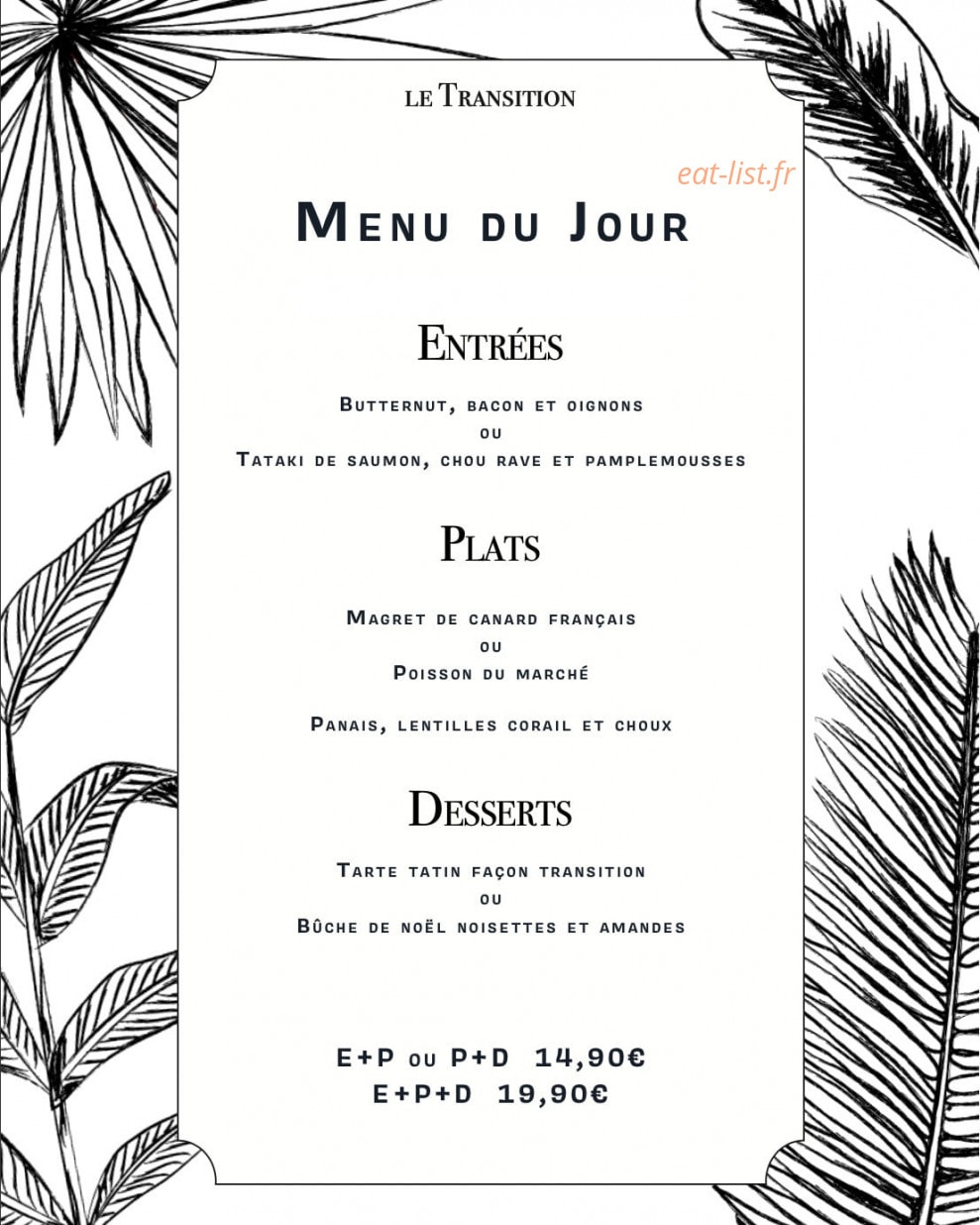 Le Transition — carte page 1