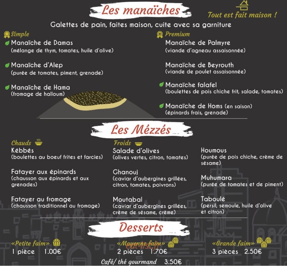 Le Voyage à Damas — carte page 2