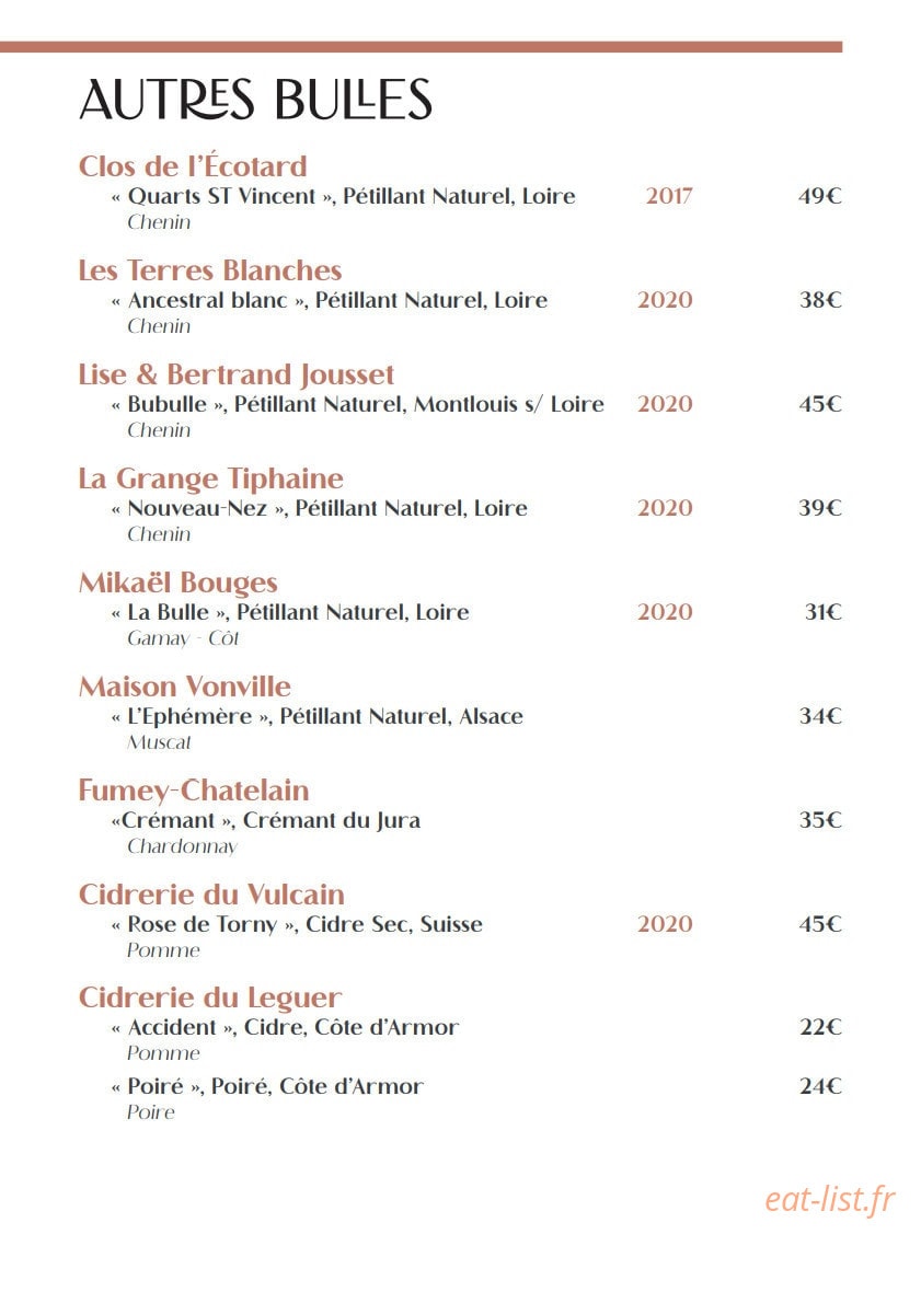 Les Cadets — carte page 6