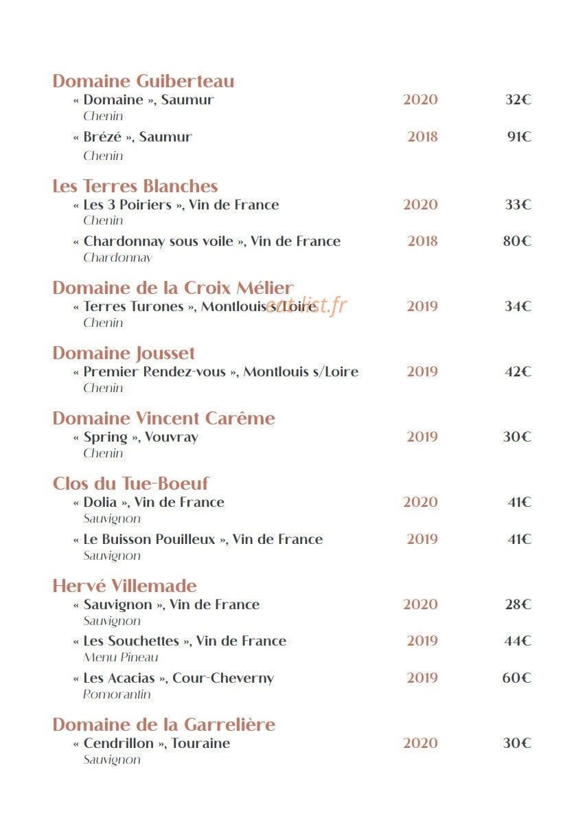 Les Cadets — carte page 9