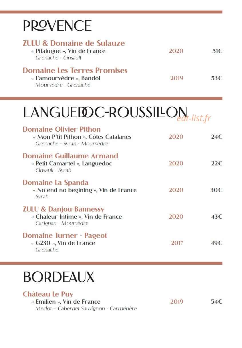 Les Cadets — carte page 20