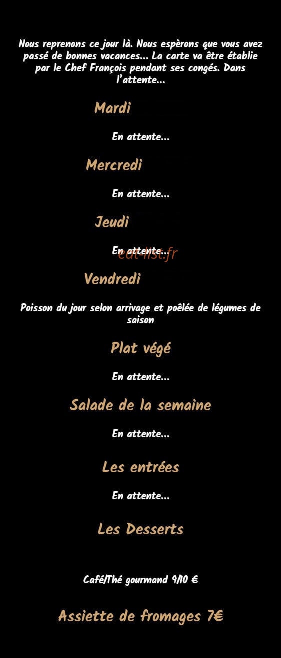 Les Cancans — carte page 1