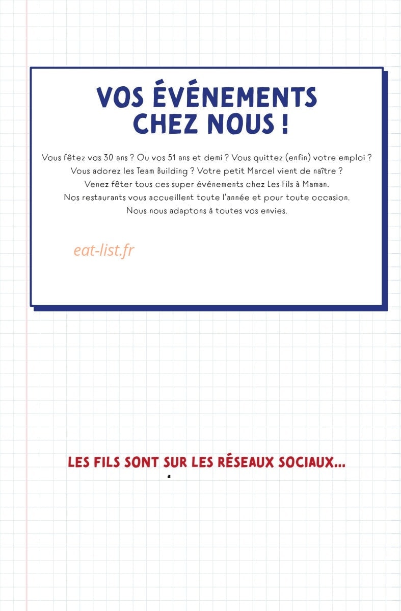 Les Fils à Maman — carte page 17