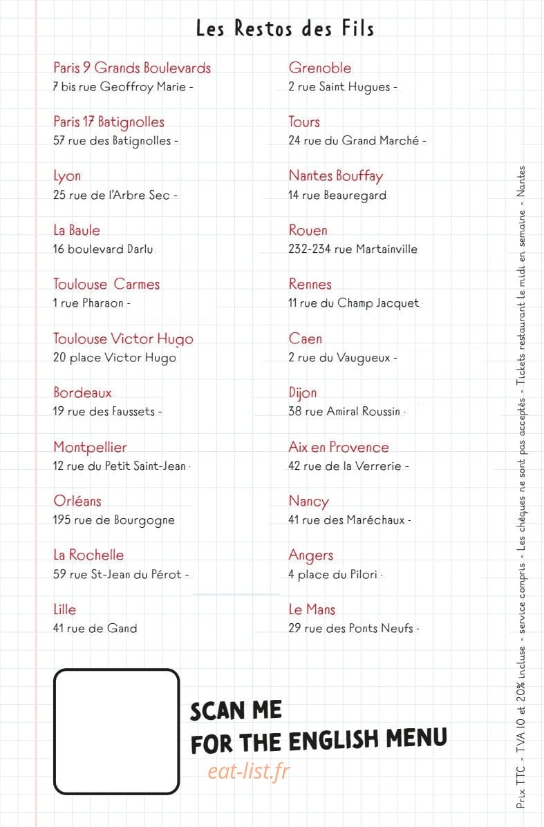 Les Fils à Maman — carte page 23