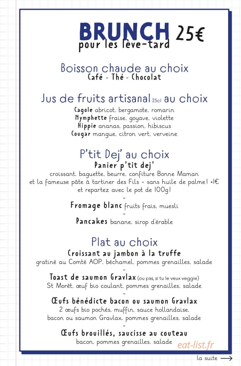 Les Fils à Maman — carte page 11