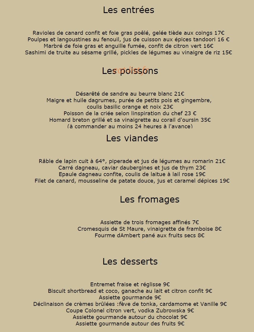 Les petits saints — carte page 1