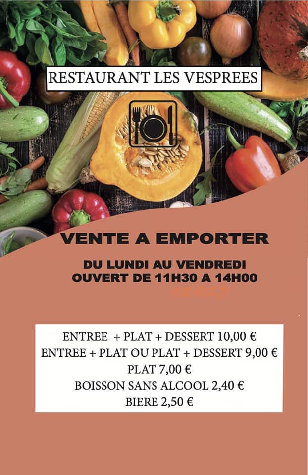 Les Vesprées — carte page 1