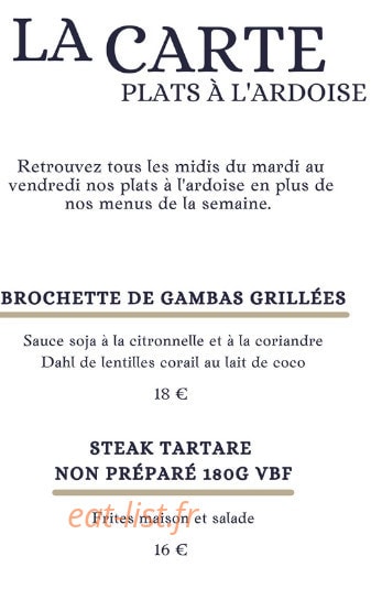 Les Voisins — carte page 1