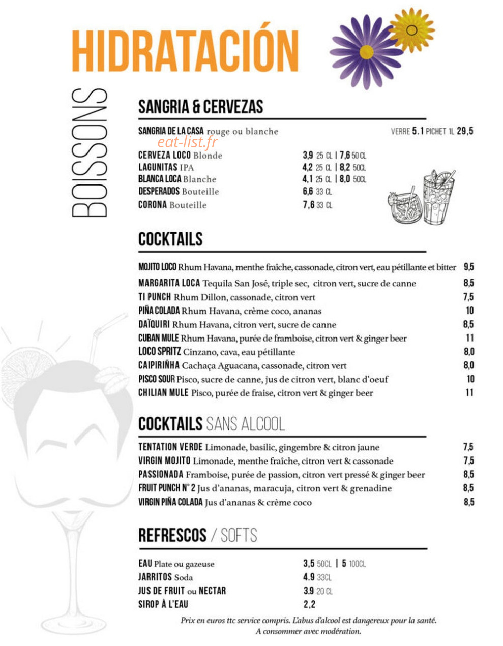Loco Loca — carte page 9