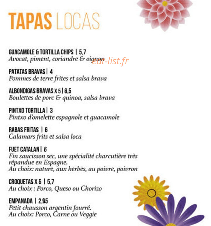 Loco Loca — carte page 6
