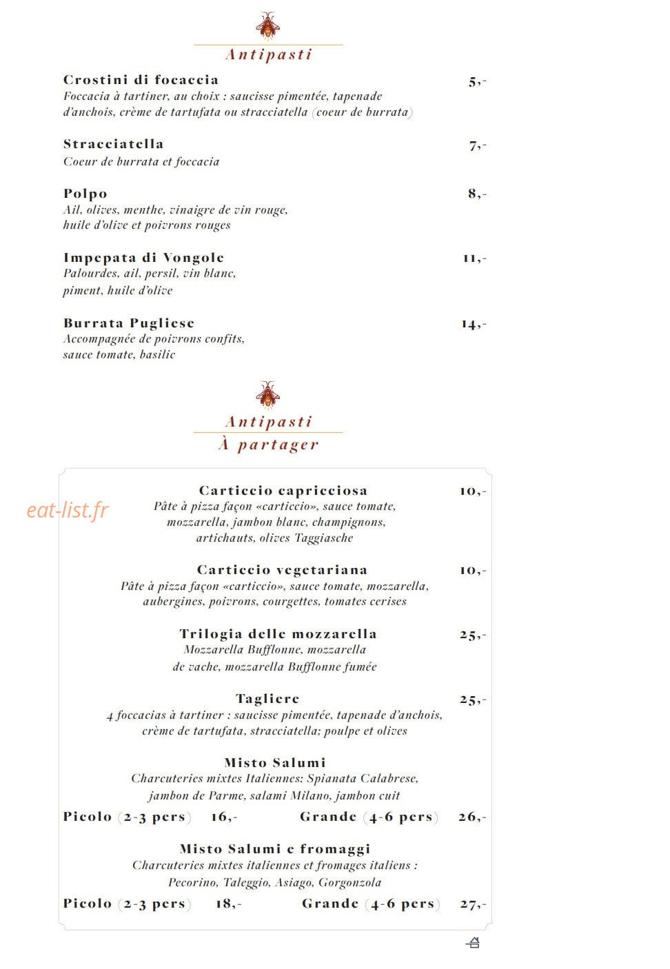 Lucciola — carte page 3