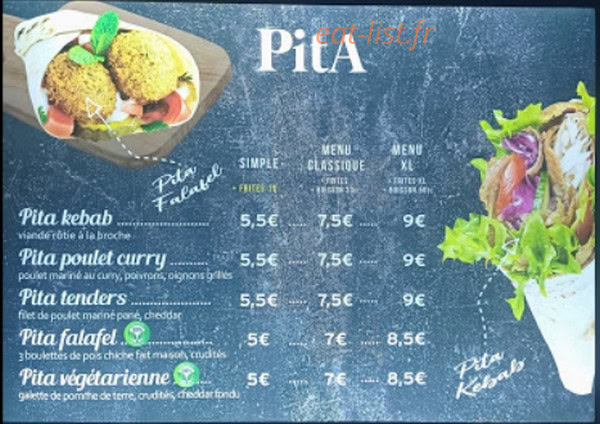 Mac Kebab — carte page 3