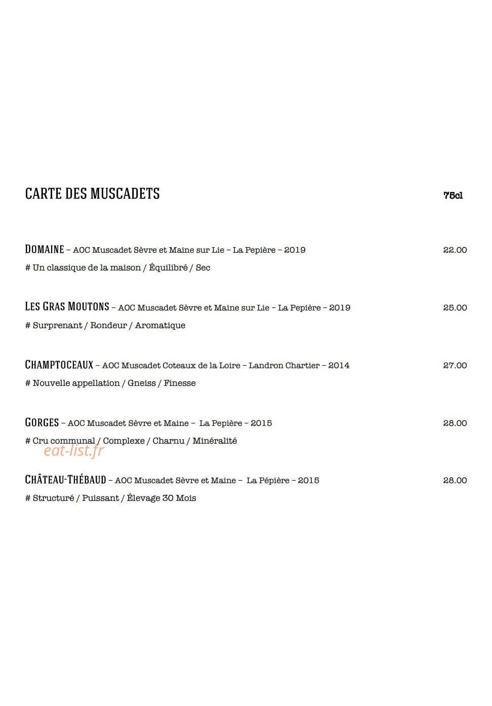 Manoir de Procé — carte page 4