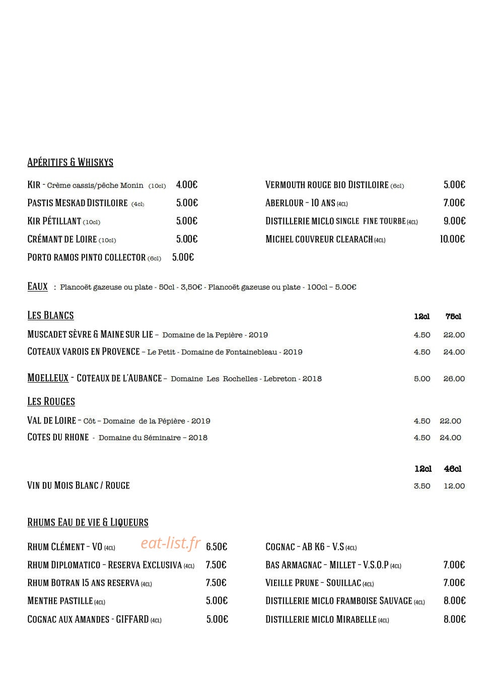 Manoir de Procé — carte page 3