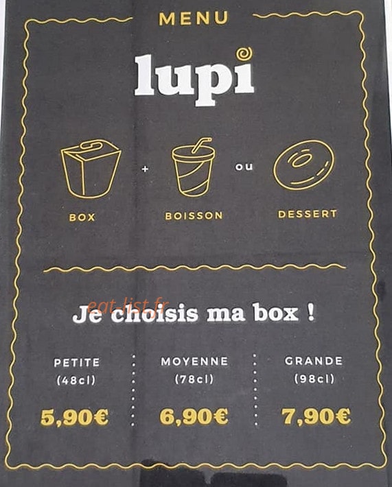 Mon Poulet Au Jus — carte page 1