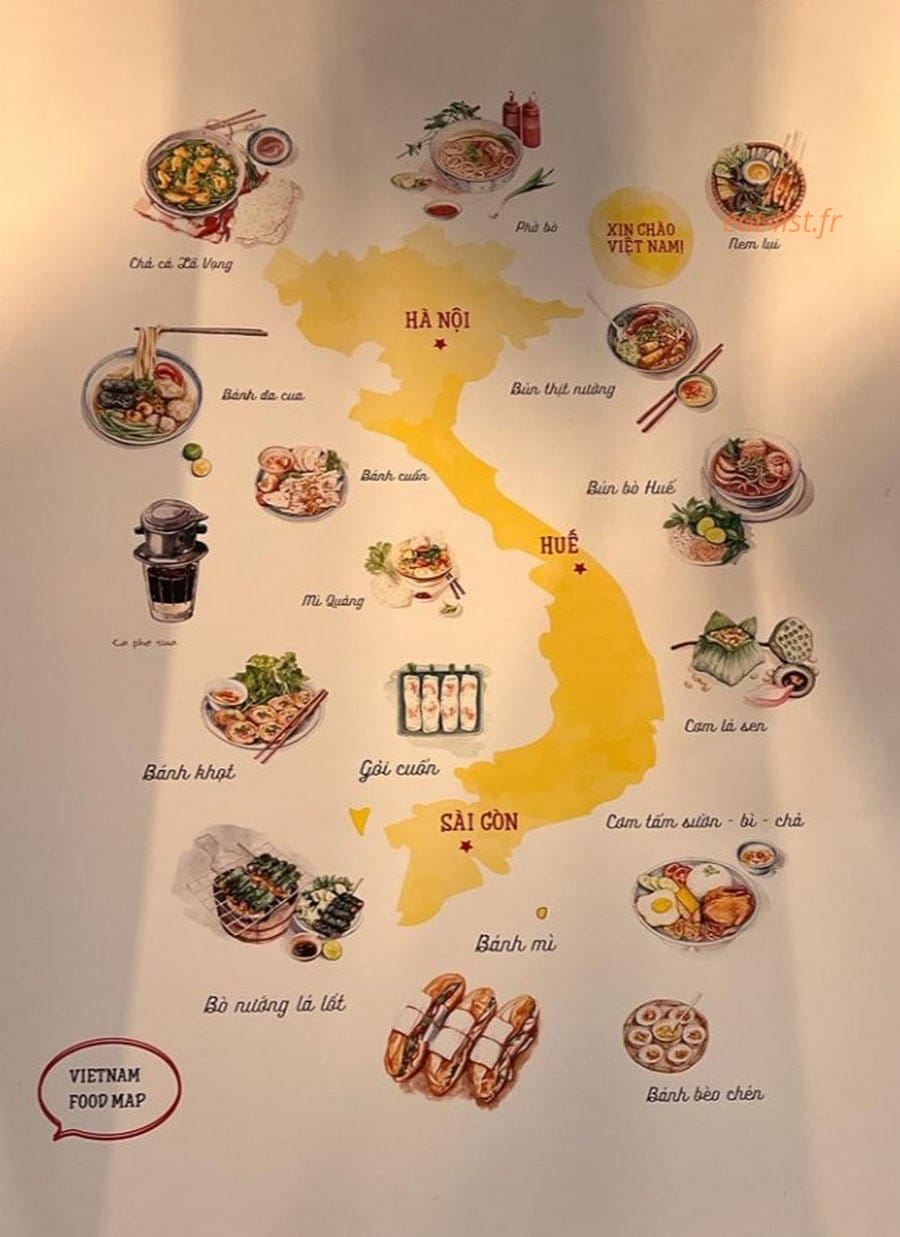 New Vietnam Express — carte page 1