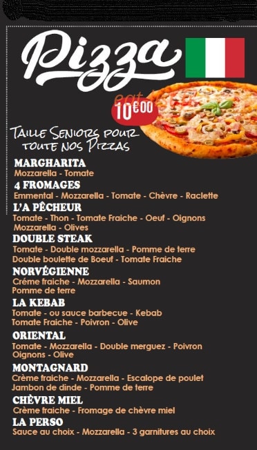 Nova Food — carte page 3