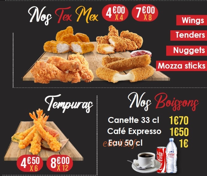 Nova Food — carte page 8