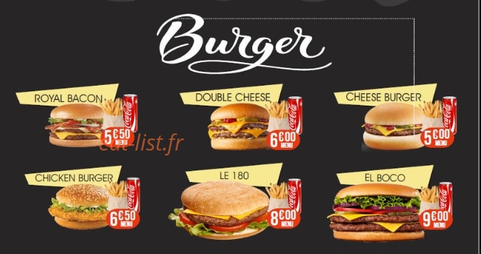 Nova Food — carte page 2
