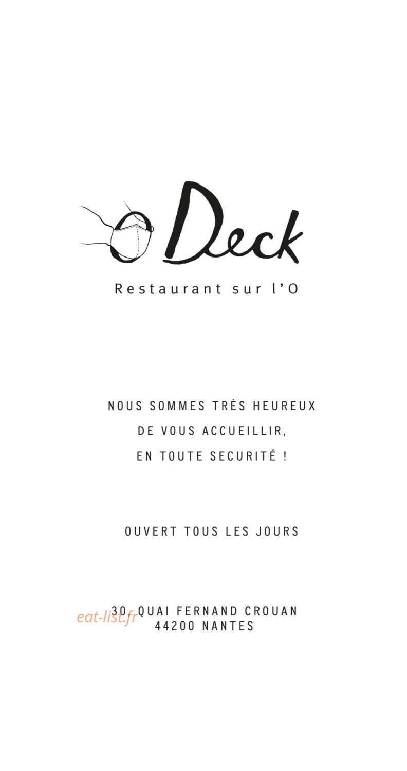 O Deck — carte page 1