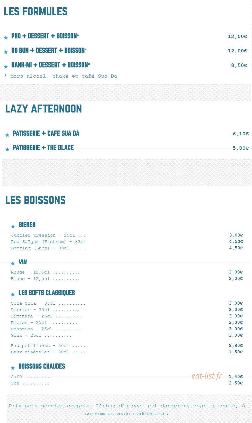 Oncle Pho — carte page 2